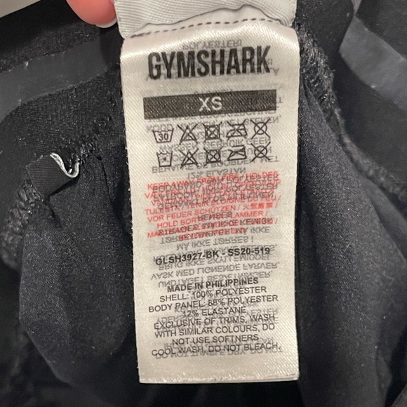 Gymshark Womens Black Active Shorts - Picture 5 of 5